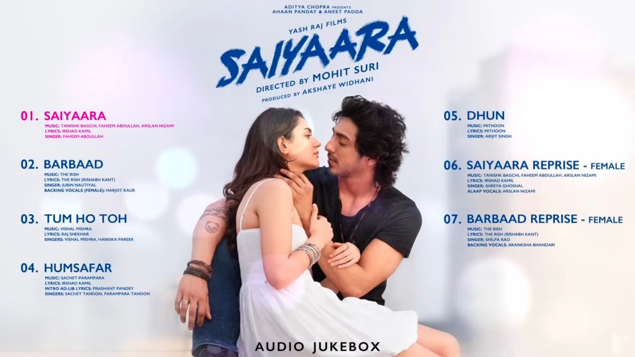 Saiyaara Movie All Songs Mp3 Download